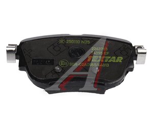 Изображение 4, 2243703 Колодки тормозные MERCEDES E (W213) задние (4шт.) TEXTAR