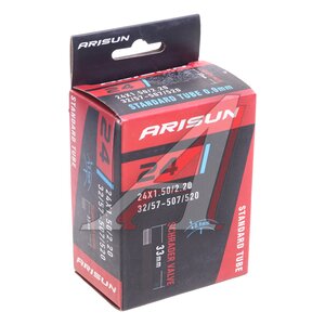Изображение 4, U010701 Камера велосипедная 24" 24х1.50/2.20 автовентиль ARISUN