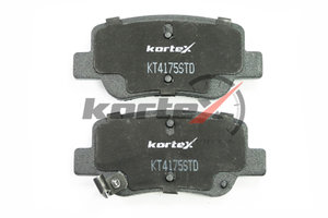 Изображение 3, KT4175STD Колодки тормозные TOYOTA Avensis (09-) задние (4шт.) KORTEX