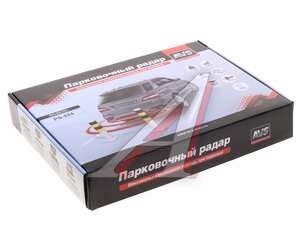 Изображение 4, 43321 Парктроник d=22мм 4 сенсора черный комплект AVS