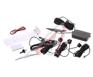 Изображение 2, A07151S Парктроник d=20мм 4 сенсора черный комплект AVS