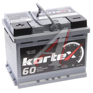 Изображение 1, 6СТ60(1) SMF560401 Аккумулятор KORTEX SILVER Dynamic 60А/ч