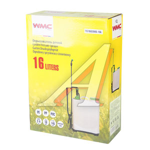Изображение 6, WMC-TG7602005-16L Опрыскиватель 16л переносной ручной садовый пластиковый WMC TOOLS