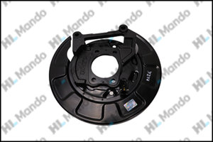 Изображение 1, EX584101C810 Щит тормоза HYUNDAI Getz (02-) задний правый (с колодками) MANDO