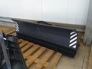 Изображение 4, ПКУ-0.8-15 Отвал МТЗ-80, 82 (ПКУ-0.8) коммунальный,  гидроповоротный L=2.5м САЛЬСК