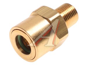 Изображение 1, 467.I.8-К18.119.В Соединитель трубки ПВХ, полиамид d=8мм G наружный 1/8" прямой латунь TISCON