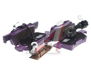Изображение 2, PN0611W Колодки тормозные VW Touareg, T5 задние (с датчиком) (4шт.) NIBK