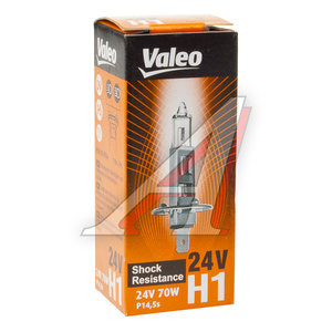 Изображение 2, 032934 Лампа 24V H1 70W P14.5s (1шт.) Shock Resistance VALEO