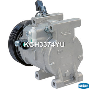 Изображение 2, KCH3374YU Компрессор HYUNDAI Solaris (10-) KIA Rio (11-) кондиционера KRAUF