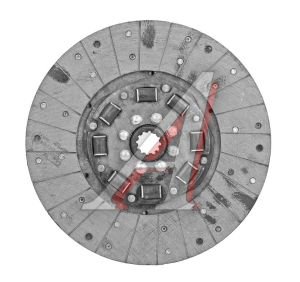 Изображение 1, 85-1601130 Диск сцепления МТЗ ведомый (резиновые втулки) БЗТДиА