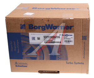 Изображение 7, 53269886206 Турбокомпрессор MAN дв.D0824LFL05 BORG WARNER №
