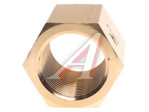 Изображение 2, D1.F22x1,5 Соединитель переходник М22х1.5 (внутренняя резьба) с кольцом латунь SEVEN TRUCKS