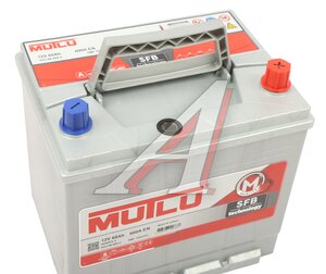 Изображение 4, 6СТ68(0) SMF 75D23FL Аккумулятор MUTLU SFB Asia 68А/ч обратная полярность SMF 75D23FL