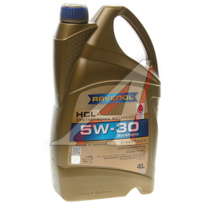 Изображение 1, 1111118-004 Масло моторное HCL 5W30 синт.4л RAVENOL