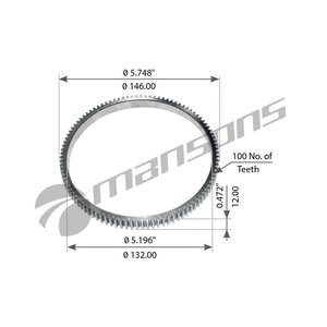 Изображение 1, 900.453 Кольцо АБС VOLVO RENAULT MANSONS