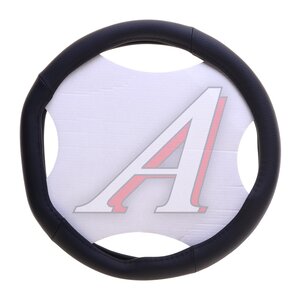 Изображение 2, PC1020M Оплетка руля (M) 37-39см черно-красная со скошенным низом PREMIER