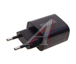 Изображение 2, UNN-1-2-04 black Устройство зарядное в розетку 2USB WIIIX