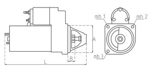 Изображение 6, TT16675 Стартер ГАЗ-3302 дв.ГАЗ-560 12В 2.0кВт TESLA TECHNICS