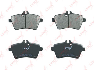 Изображение 2, BD5308 Колодки тормозные MERCEDES A (W169), B (W245) передние (4шт.) LYNX