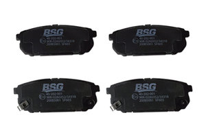 Изображение 2, BSG40200002 Колодки тормозные KIA Sorento (02-) задние (4шт.) BSG