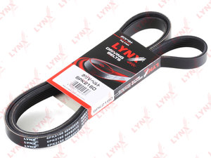 Изображение 1, 6PK2160 Ремень приводной поликлиновой 6PK2160 HYUNDAI ix35 (10-) (2.0/2.4) LYNX