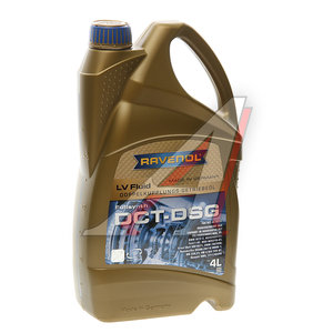 Изображение 1, 1212107-004 Масло трансмиссионное DCT/DSG LV Fluid 4л RAVENOL