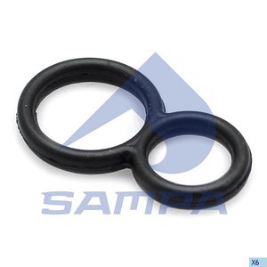 Изображение 2, 041.432 Прокладка SCANIA 4, P, G, R, T series рампы топливной SAMPA