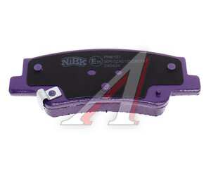 Изображение 4, PN6121 Колодки тормозные HYUNDAI Sonata (19-) задние (4шт.) NIBK