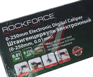 Изображение 5, RF-5096PE3 Штангенциркуль 250мм 0.01мм цифровой в футляре ROCKFORCE