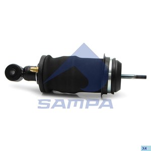 Изображение 1, 043.110-01 Амортизатор SCANIA кабины SAMPA