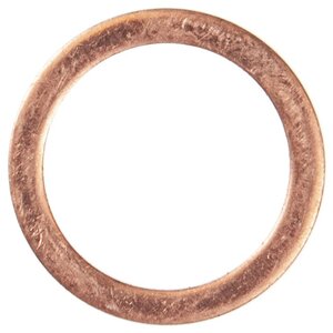 Изображение 1, ER-14018015 Шайба 14.0х18.0х1.5 медная (плоская) ЭВРИКА