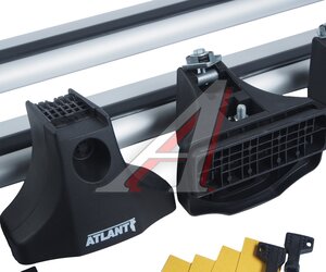 Изображение 4, 8824/8632/30.8809 Багажник HONDA Civic 4D (05-) аэродинамический алюминий комплект АТЛАНТ