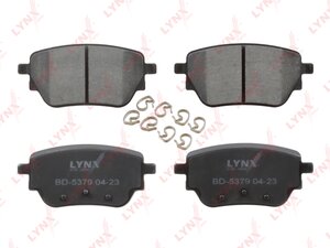 Изображение 1, BD-5379 Колодки тормозные MERCEDES A (W177) (18-20) задние LYNX