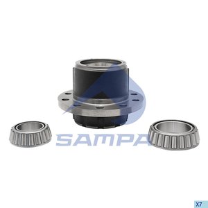 Изображение 2, 075.159/1 Ступица SAF колеса (с подшипником) SAMPA