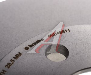 Изображение 6, 09.B498.11 Диск тормозной VW T5 (03-) передний (1шт.) BREMBO