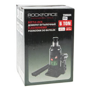 Изображение 3, RF-T90604(DS) Домкрат бутылочный 6т 181-351мм с клапаном ROCKFORCE