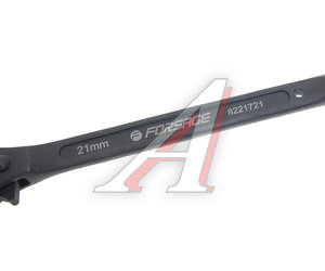 Изображение 4, F-8221721 Ключ трещотка 17х21мм ступичный усиленный FORSAGE