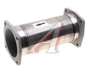 Изображение 1, РМВ 2Г.320.Н.00.У5323-8 110х0,295 Металлорукав УРАЛ с фланцами d=110мм L=295мм (нержавеющая сталь 304) ГС