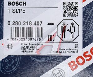 Изображение 6, 0280218407 Датчик массового расхода воздуха MERCEDES Sprinter (95-06) BOSCH