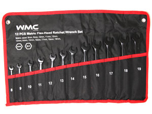 Изображение 4, WMC-4065C Набор инструментов 65 предметов слесарно-монтажный 1/2" DR в кейсе WMC TOOLS