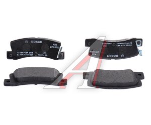 Изображение 2, 0986424383 Колодки тормозные KIA Rio (02-), Spectra, Carens передние (4шт.) BOSCH