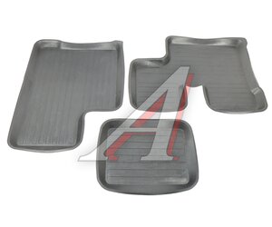 Изображение 1, ADRU001 Коврик салона КАМАЗ резиновый комплект 3 предм. ФА-РТИ (ОАО КАМАЗ)