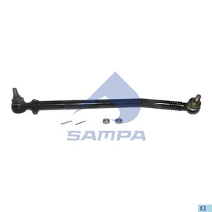 Изображение 1, 097.012-01 Тяга рулевая MERCEDES продольная L=780мм SAMPA