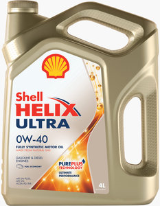 Изображение 2, 550055900 Масло моторное HELIX ULTRA 0W40 A3/B4/SP синт.4л SHELL