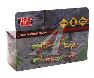 Изображение 3, TITAN-13DIN-YE Модель автомобиля NISSAN Titan Warrior металлическая (1:43) ТЕХНОПАРК