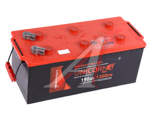 Изображение 1, 6СТ190(4) Аккумулятор UNICORN Red 190А/ч универсальные клеммы
