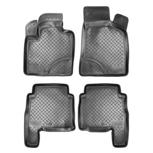 Изображение 1, NPL-Po-31-22 Коврик салона HYUNDAI Santa Fe (06-09) полиуретан 4шт. NORPLAST