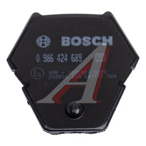 Изображение 4, 0986424689 Колодки тормозные AUDI A8 (99-03) передние (4шт.) BOSCH