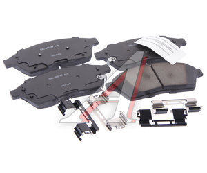 Изображение 1, 19286418 Колодки тормозные CADILLAC SRX (03-09) передние (4шт.) (ACDelco Professional) OE