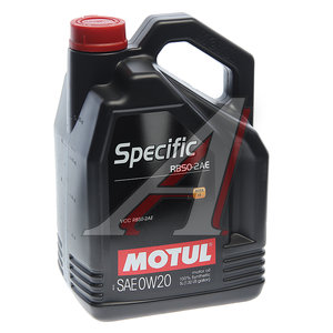 Изображение 2, 106045 Масло моторное SPECIFIC RBSO-2AE 0W20 синт.5л MOTUL